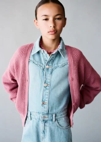 Dlouhý džínový overal