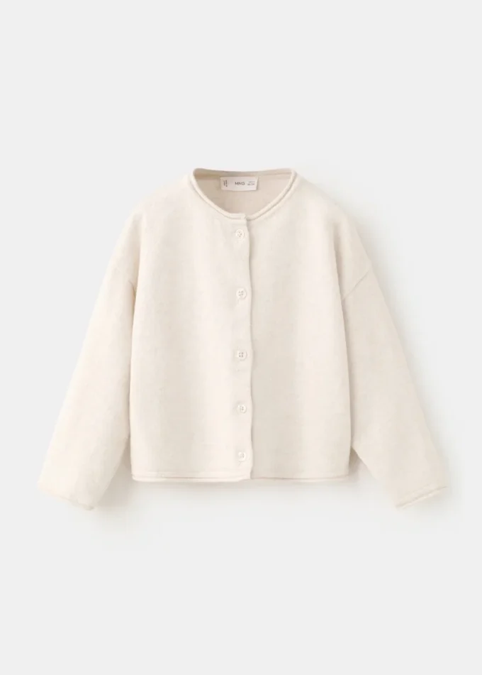 Pletený kardigan na knoflíky Pletený kardigan na knoflíky