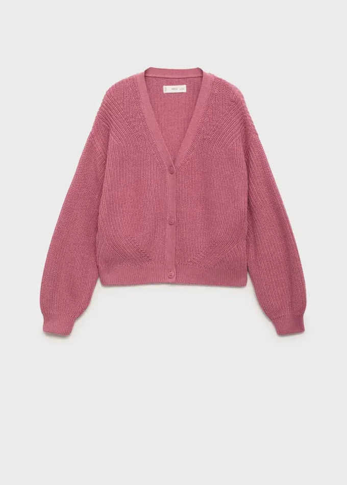 Pletený kardigan na knoflíky Pletený kardigan na knoflíky
