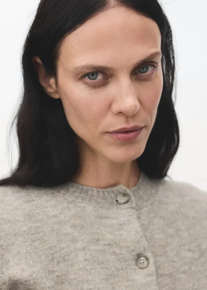 Pletený kardigan na knoflíky Pletený kardigan na knoflíky