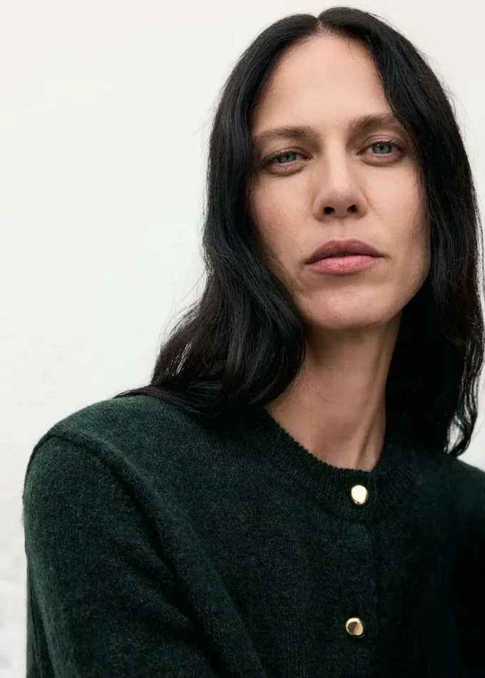 Pletený kardigan na knoflíky Pletený kardigan na knoflíky