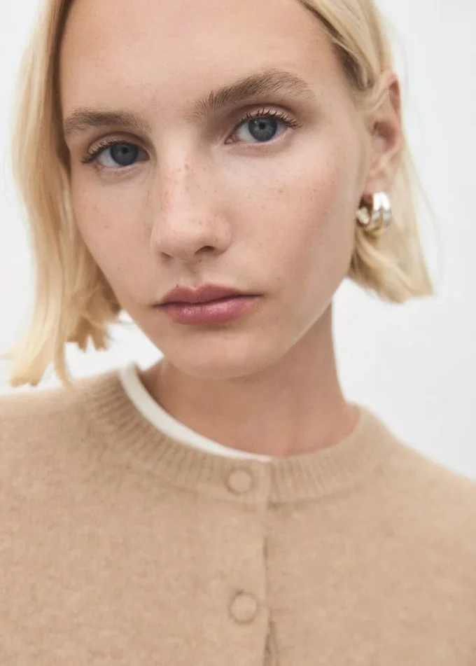 Pletený kardigan na knoflíky Pletený kardigan na knoflíky