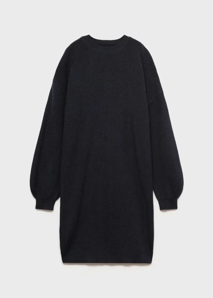 Pletené midi šaty Pletené midi šaty