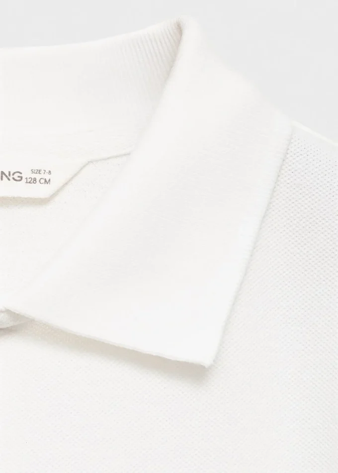 Pletené polo tričko na knoflíky