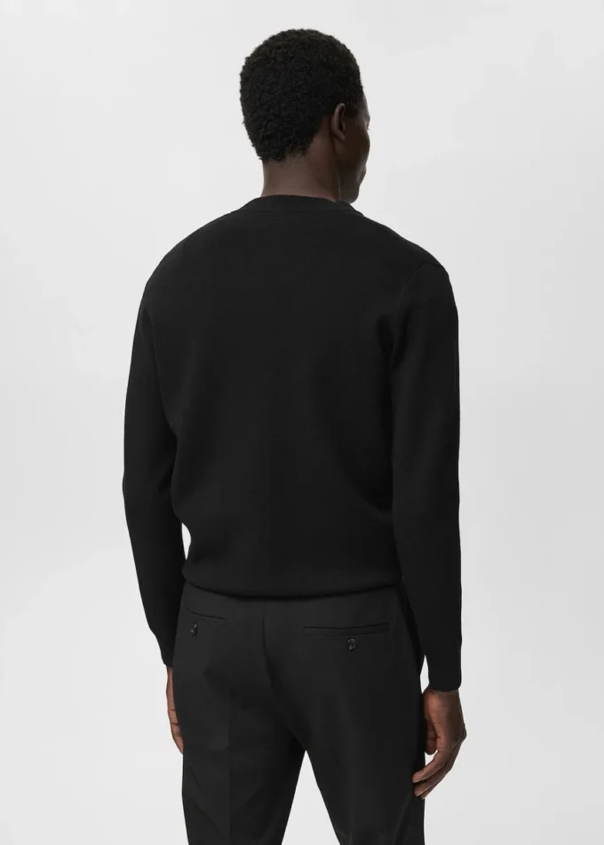 Pletený svetr na zip Pletený svetr na zip