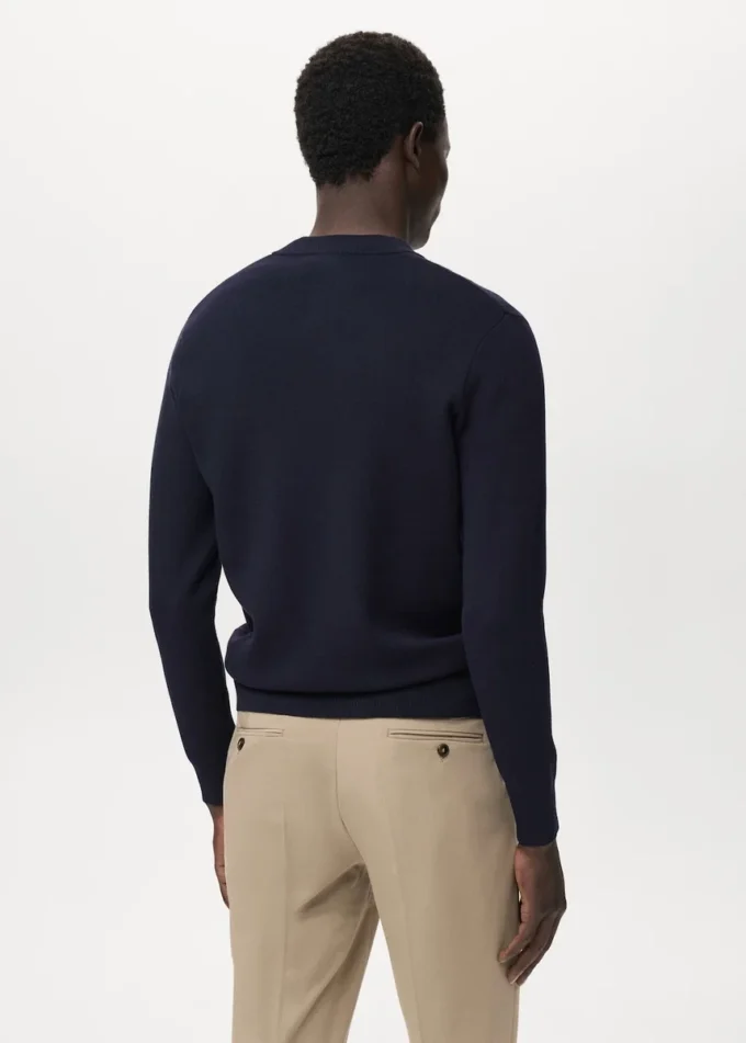 Pletený svetr na zip Pletený svetr na zip