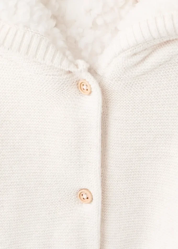 Pletený svetr s fleecovou podšívkou Pletený svetr s fleecovou podšívkou