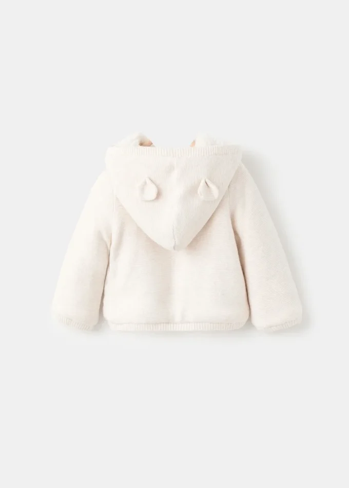 Pletený svetr s fleecovou podšívkou Pletený svetr s fleecovou podšívkou