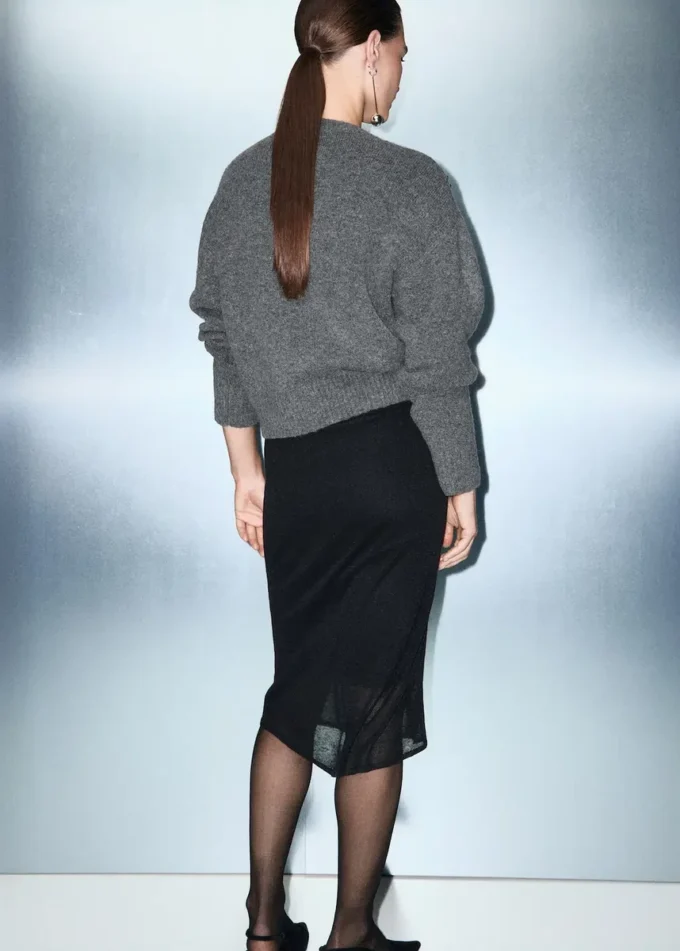 Pletený svetr s flitry Pletený svetr s flitry