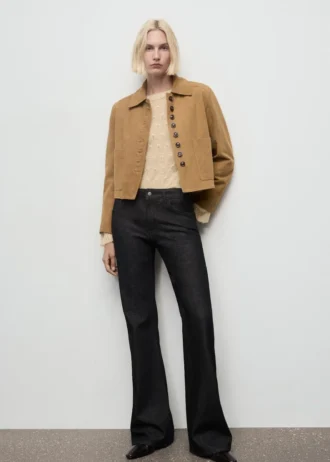 Pletený svetr s krajkovým vzorem Pletený svetr s krajkovým vzorem