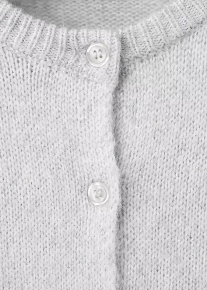 Pletený svetr s lesklými detaily Pletený svetr s lesklými detaily