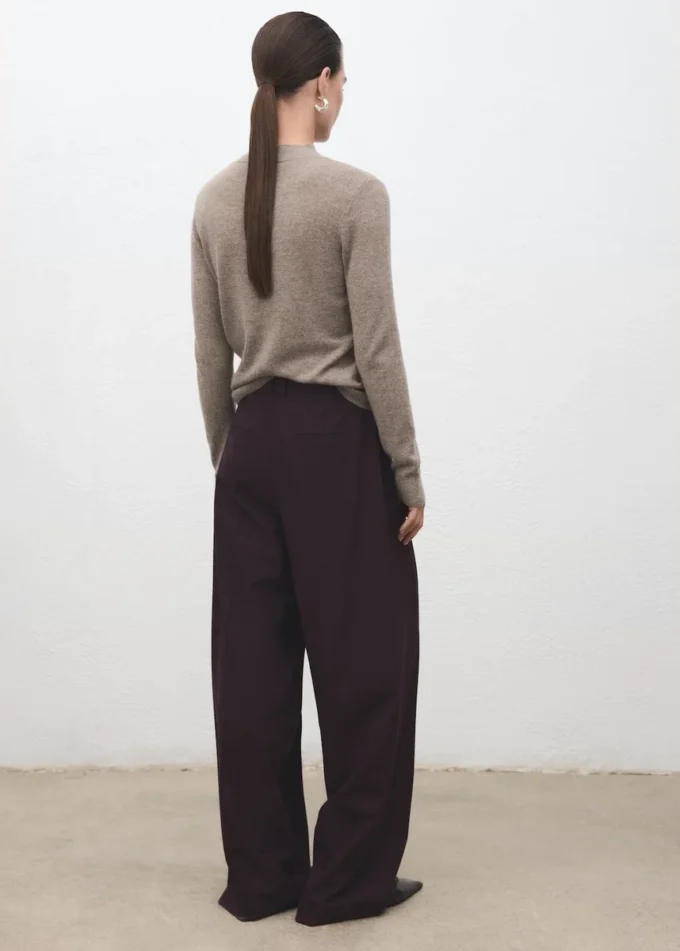 Pletený svetr s lurexem Pletený svetr s lurexem