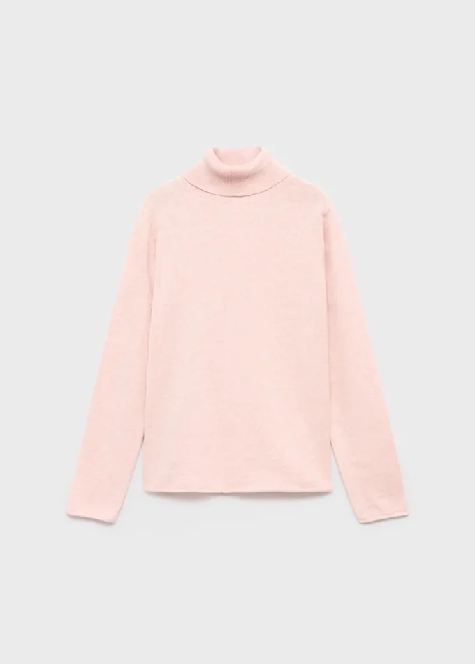 Pletený svetr s rolákem Pletený svetr s rolákem