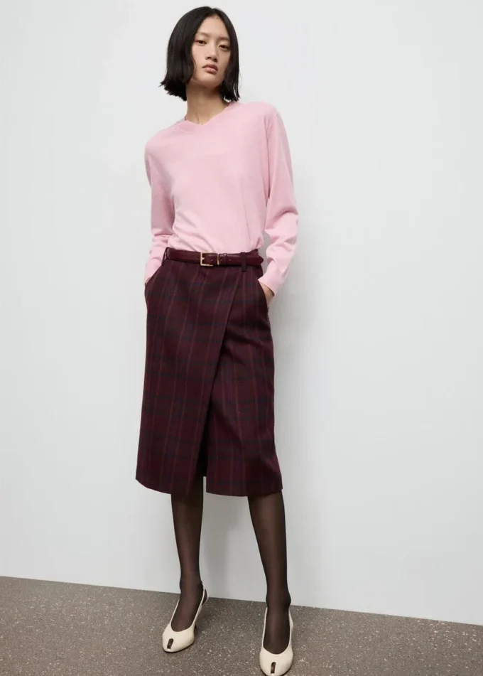 Pletený svetr s výstřihem do V Pletený svetr s výstřihem do V