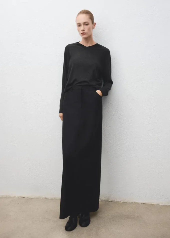 Pletený svetr s výstřihem do V Pletený svetr s výstřihem do V