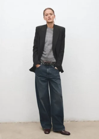 Pletený svetr ze směsi vlny