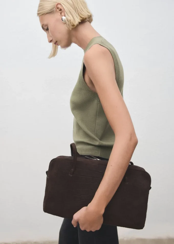 Pletené top s ramínky Pletené top s ramínky