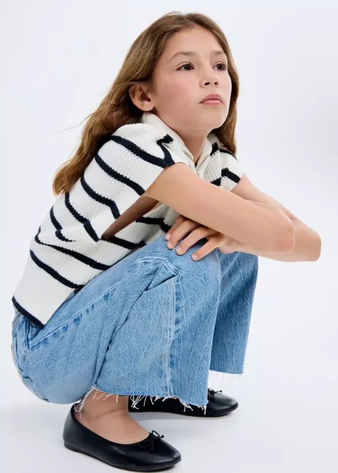 Pletená vesta s límcem Perkins Pletená vesta s límcem Perkins