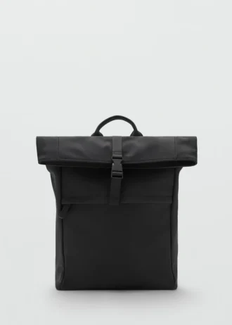 Pogumovaný batoh s klopou