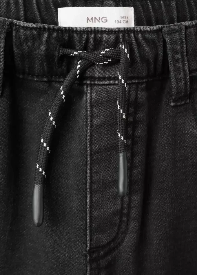 Pohodlné džíny se stahovací šňůrkou Pohodlné džíny se stahovací šňůrkou