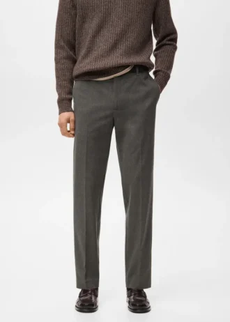 Pohodlné kalhoty s pravidelným střihem Pohodlné kalhoty s pravidelným střihem