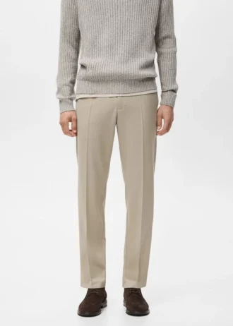 Pohodlné kalhoty s pravidelným střihem Pohodlné kalhoty s pravidelným střihem