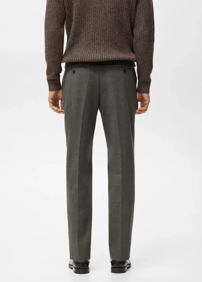 Pohodlné kalhoty s pravidelným střihem Pohodlné kalhoty s pravidelným střihem