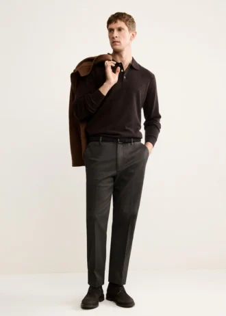 Polo svetr ze 100% kašmíru