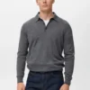 Polo svetr ze 100% merino vlny Polo svetr ze 100% merino vlny