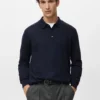 Polo svetr ze 100% merino vlny Polo svetr ze 100% merino vlny