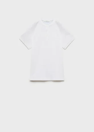 Polo tričko s límečkem Mao