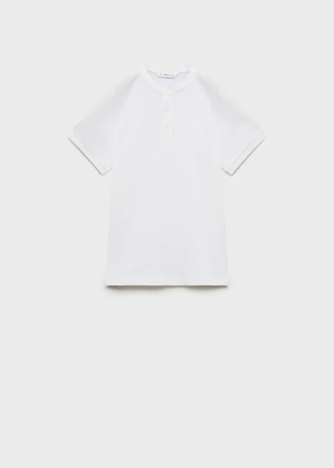 Polo tričko s límečkem Mao Polo tričko s límečkem Mao