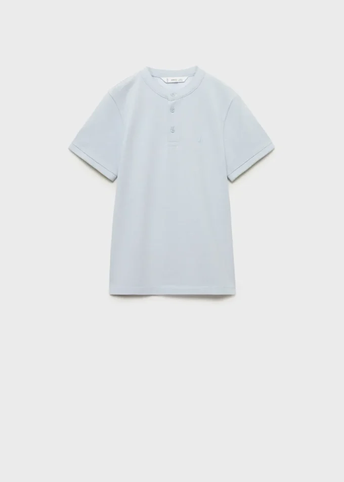 Polo tričko s límečkem Mao Polo tričko s límečkem Mao