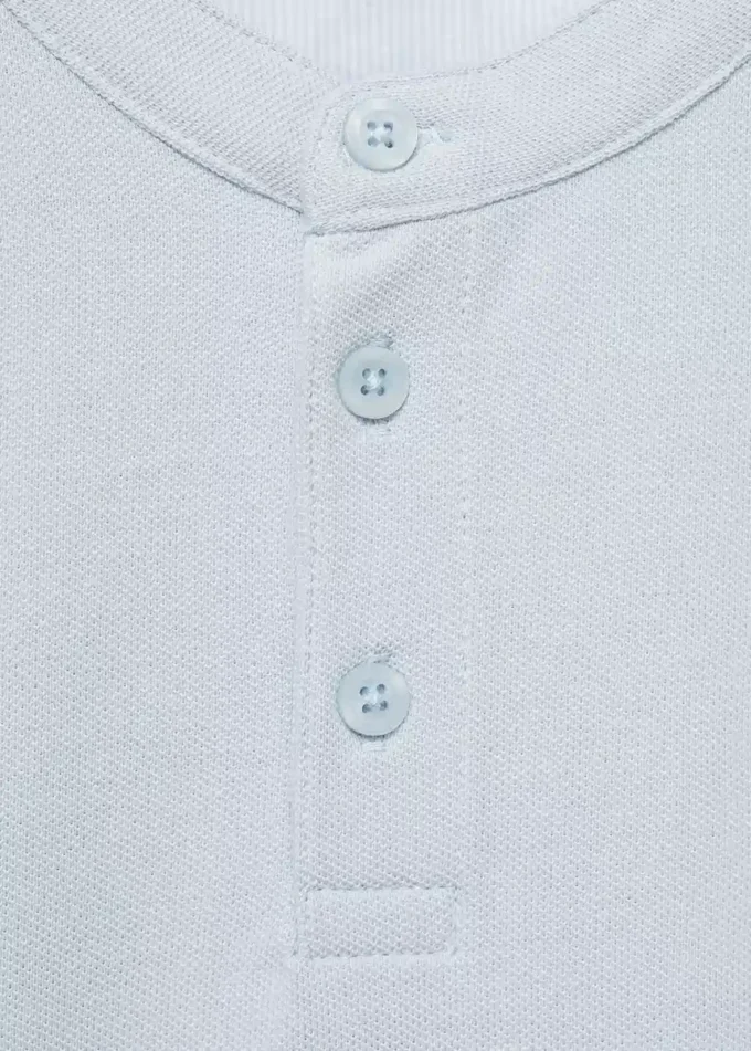 Polo tričko s límečkem Mao Polo tričko s límečkem Mao