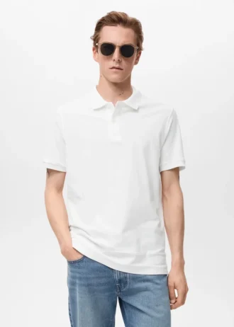 Polo tričko z bavlněného piqué se standardním střihem Polo tričko z bavlněného piqué se standardním střihem