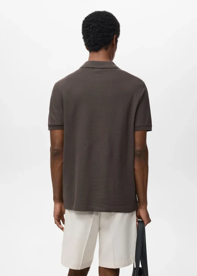 Polo tričko z bavlněného piqué se standardním střihem Polo tričko z bavlněného piqué se standardním střihem