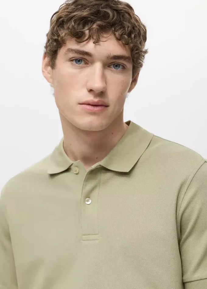 Polo tričko z bavlněného piqué se standardním střihem Polo tričko z bavlněného piqué se standardním střihem