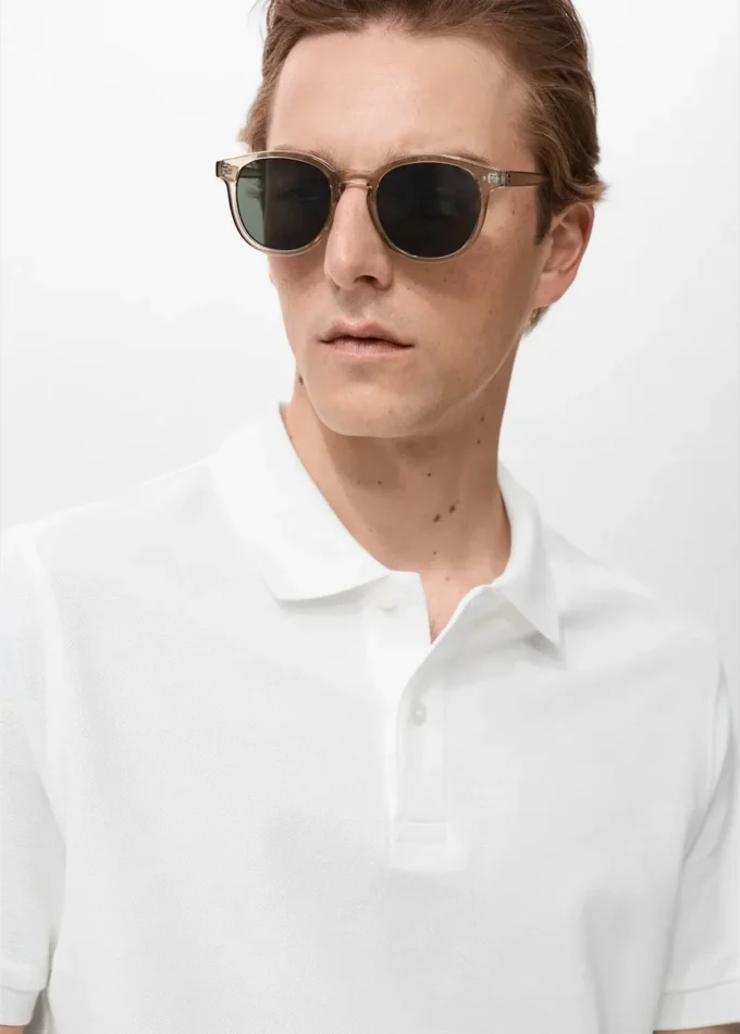 Polo tričko z bavlněného piqué se standardním střihem Polo tričko z bavlněného piqué se standardním střihem