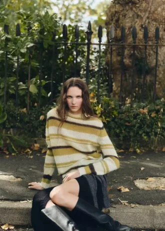 Poloprůsvitný svetr z alpaky Poloprůsvitný svetr z alpaky