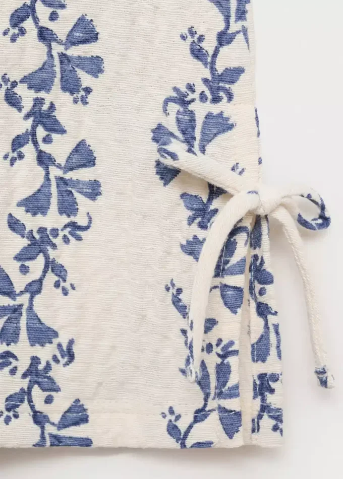 Potisknutá halenka s mašlí Potisknutá halenka s mašlí