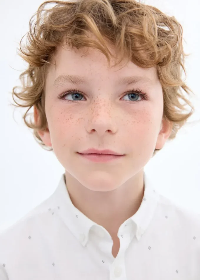 Potisknutá oxfordská košile