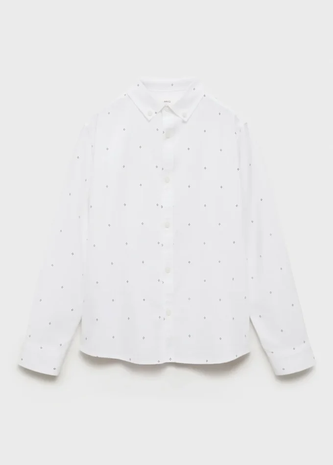 Potisknutá oxfordská košile