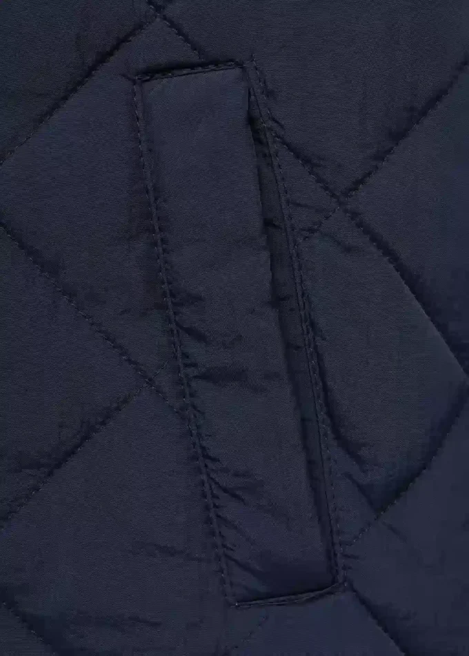 Prošívaná bunda s kosočtvercovým vzorem Prošívaná bunda s kosočtvercovým vzorem