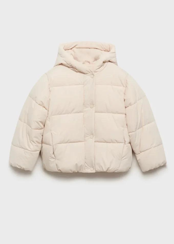 Prošívaný kabát s kapucí Prošívaný kabát s kapucí