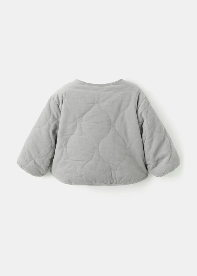 Prošívaný kabát z manšestru Prošívaný kabát z manšestru