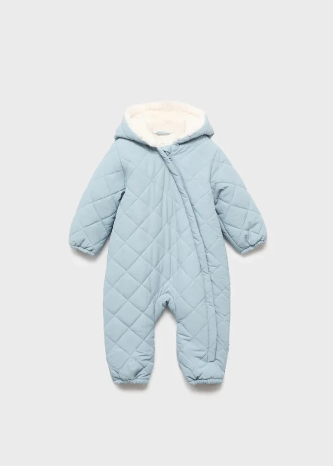 Prošívaná mikina s podšívkou z ovčí kůže Prošívaná mikina s podšívkou z ovčí kůže