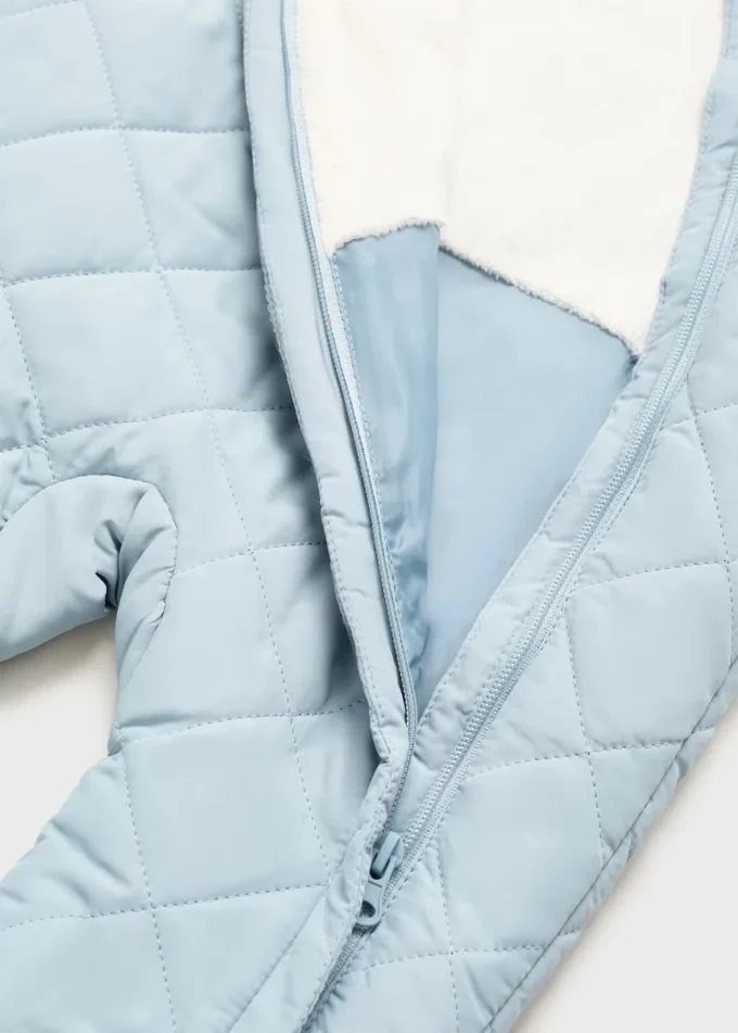 Prošívaná mikina s podšívkou z ovčí kůže Prošívaná mikina s podšívkou z ovčí kůže