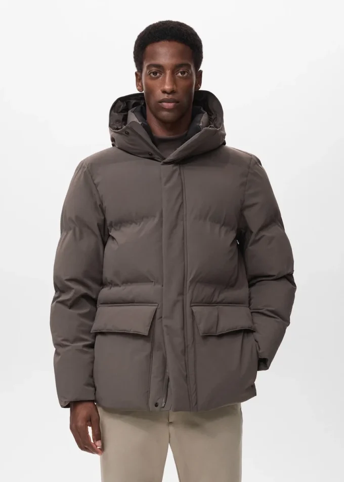 Prošívaná nepromokavá bunda Prošívaná nepromokavá bunda