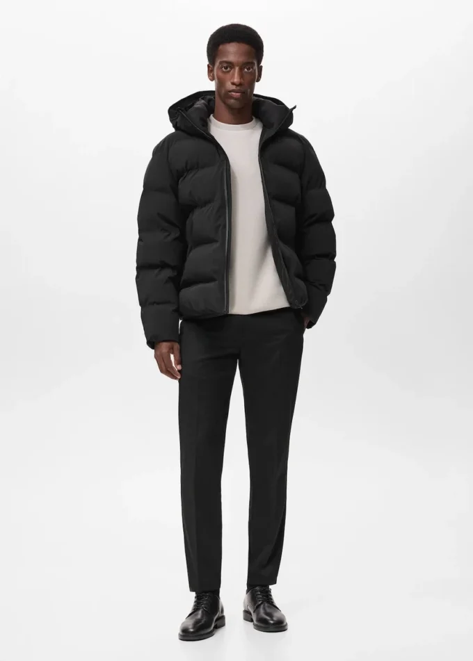 Prošívaná nepromokavá bunda Prošívaná nepromokavá bunda