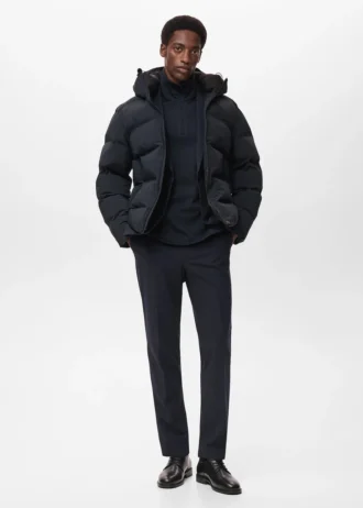 Prošívaná nepromokavá bunda